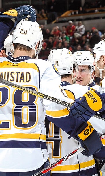 Predators edge Blackhawks for third straight victory